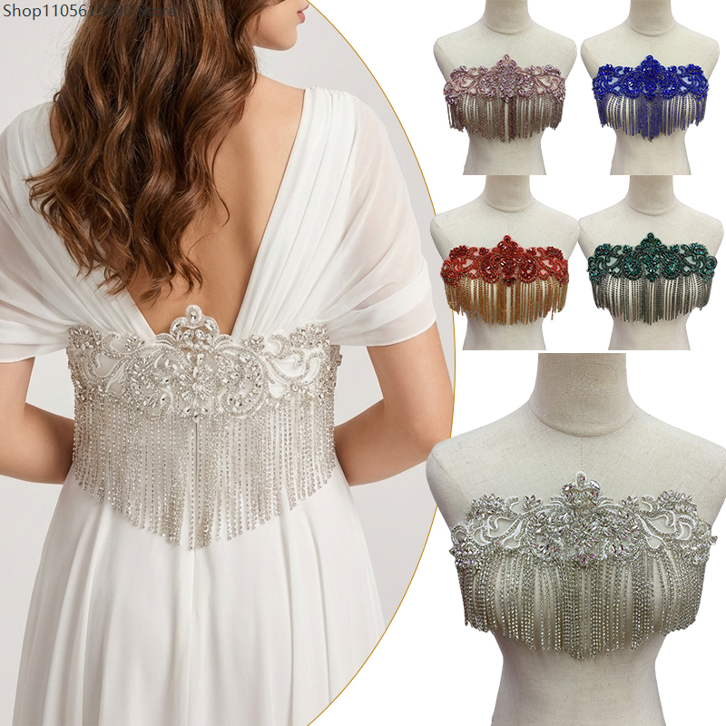 Sew On Rhinestone - 1 Stuks Strass Applicaties Naai Op