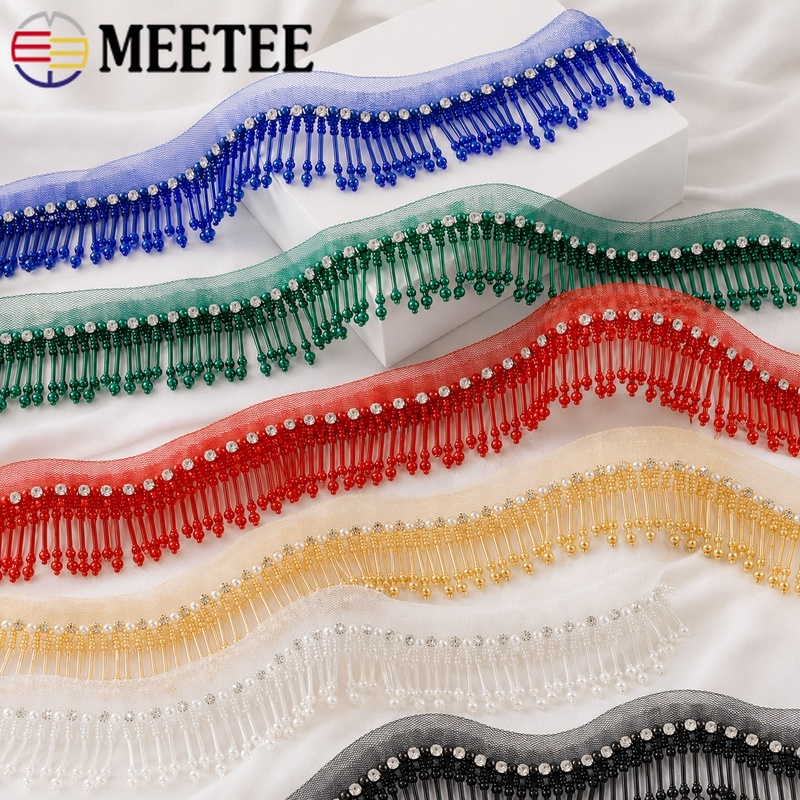 Fringe Ribbon Sewing - 1Yard 5cm Kralen Kant Trim Fringe