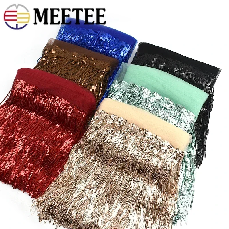 Fringe Ribbon Sewing - 2/5/10Yards Pailletten Borduurwerk Kwast Franje Kant