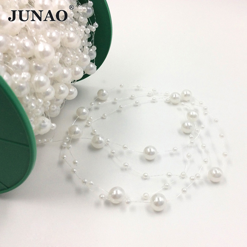 Pearl Trim Chain - JUNAO 20 Meter 3 + 8mm