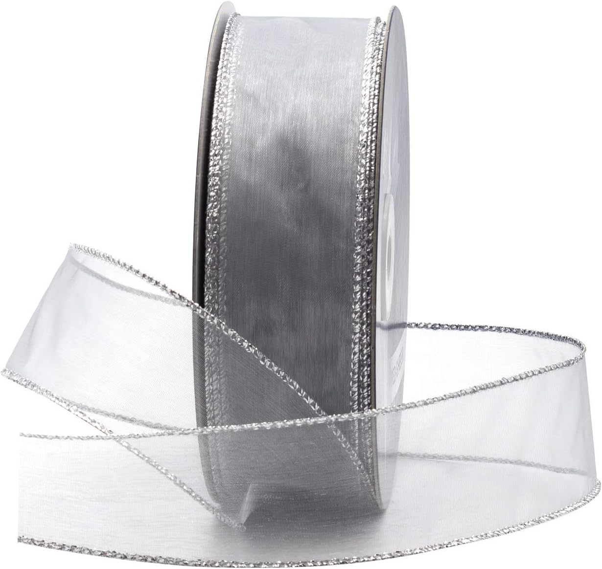 Organza Ribbon Spool - Organza draadlint voor bloem- en knutseldecoratie,