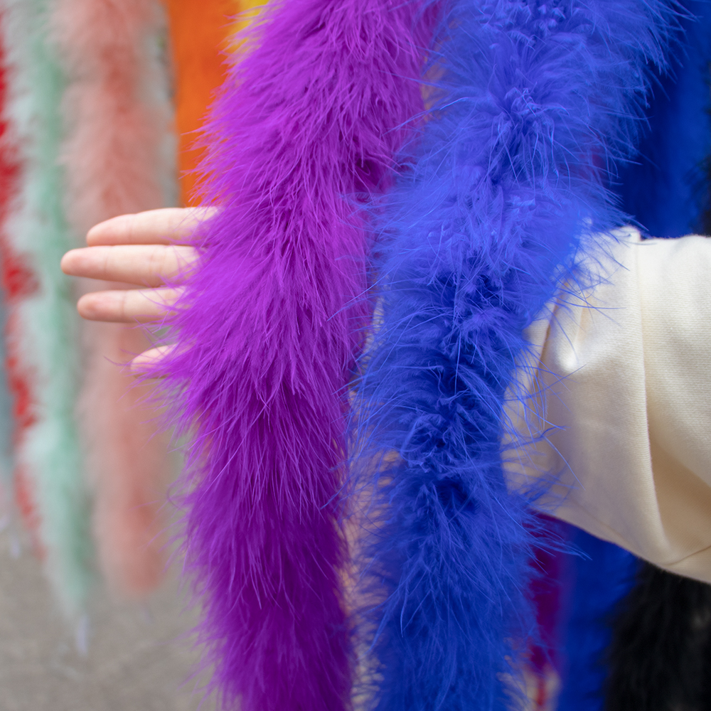 Feather Trim Marabou - Podiumkostuum verenboa 2M kalkoen marabou 20-22g