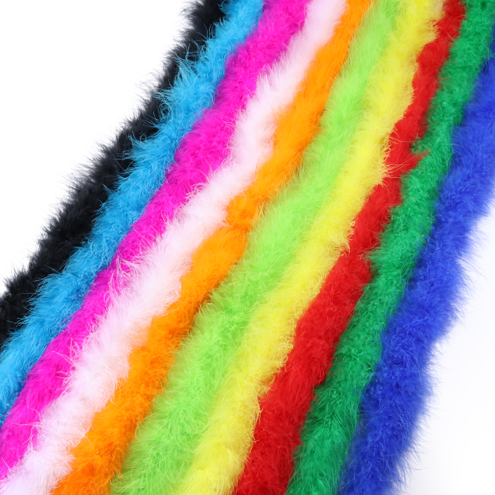 Feather Trim Marabou - 18-20g Turkije Marabou Feather Boa 2M