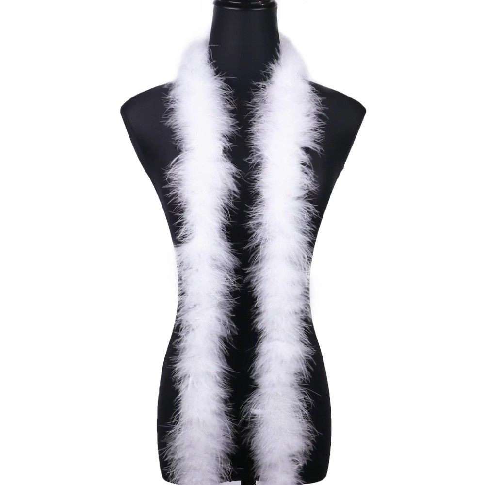 Feather Trim Marabou - 2 meter Marabou Feather Boa Manchet