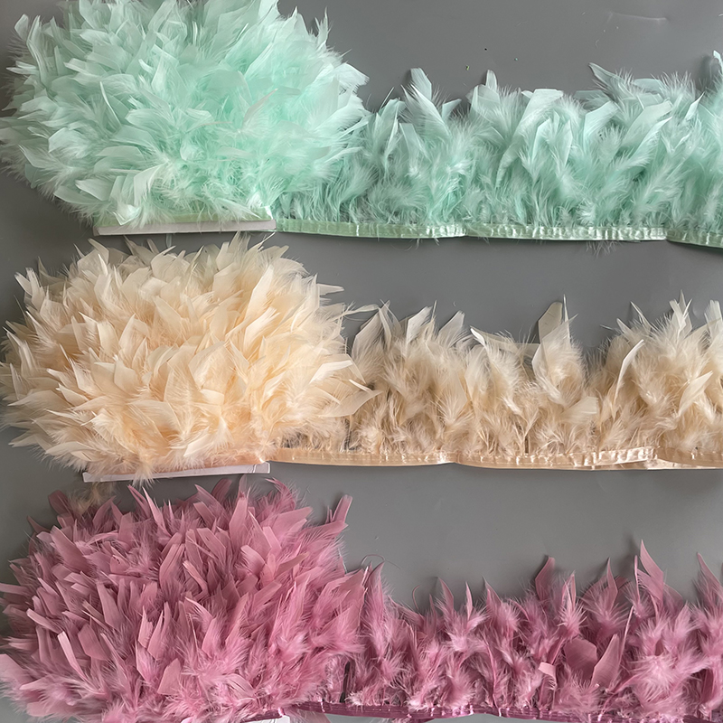 Feather Trim Marabou - 10-15cm Marabou Veren Trim DIY Bruiloft