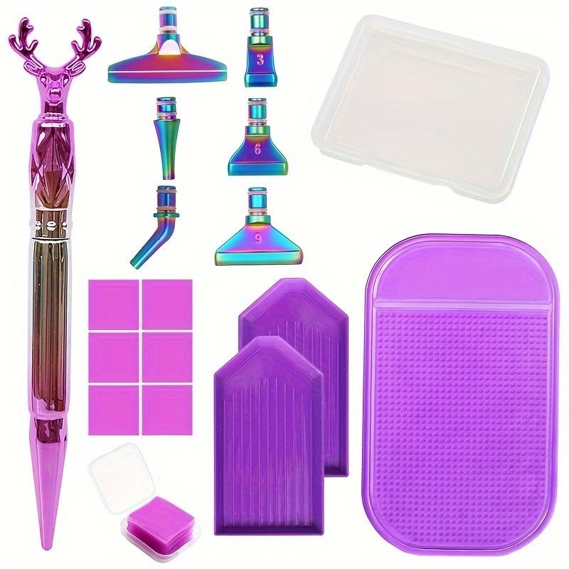 Embroidery Embellishments - Hertengewei-vormige strass-pen met metalen punt, accessoires