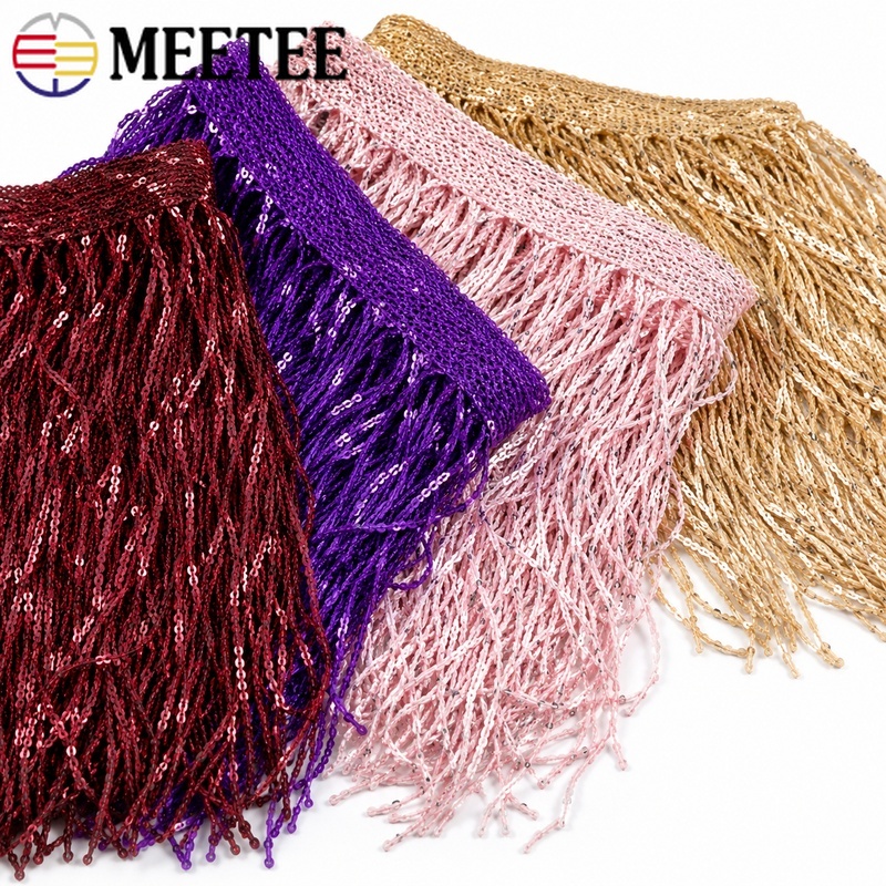 3/5Yards 20cm Pailletten Kwast - Fringe Ribbon Sewing recensie en prijs