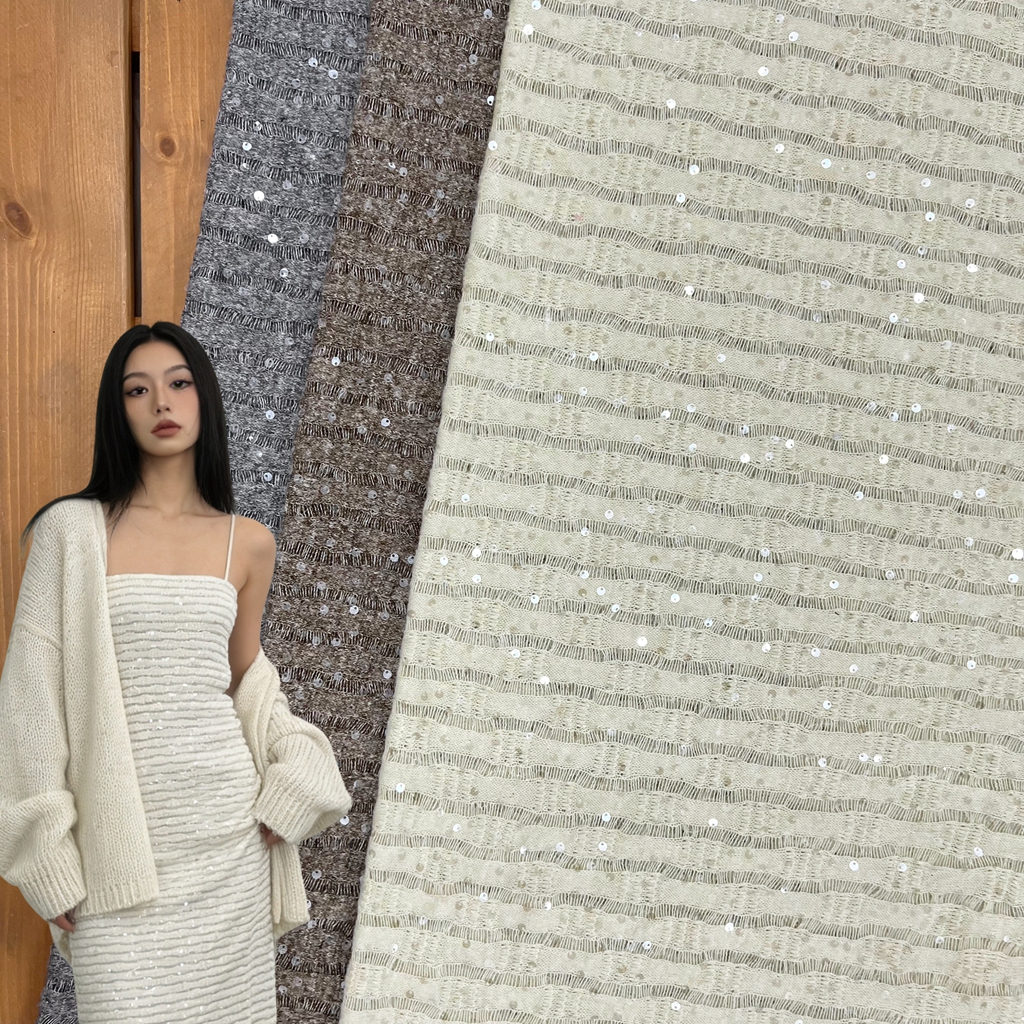 3D Verticale Pailletten Borduu - Crystal Mesh Fabric recensie en prijs