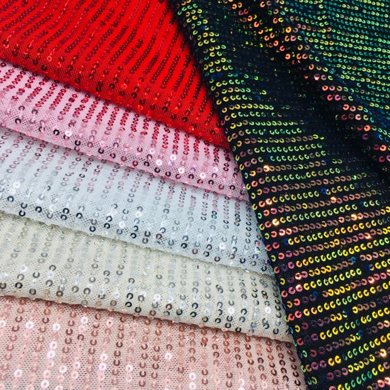 3mm elastische mesh pailletten - Crystal Mesh Fabric recensie en prijs