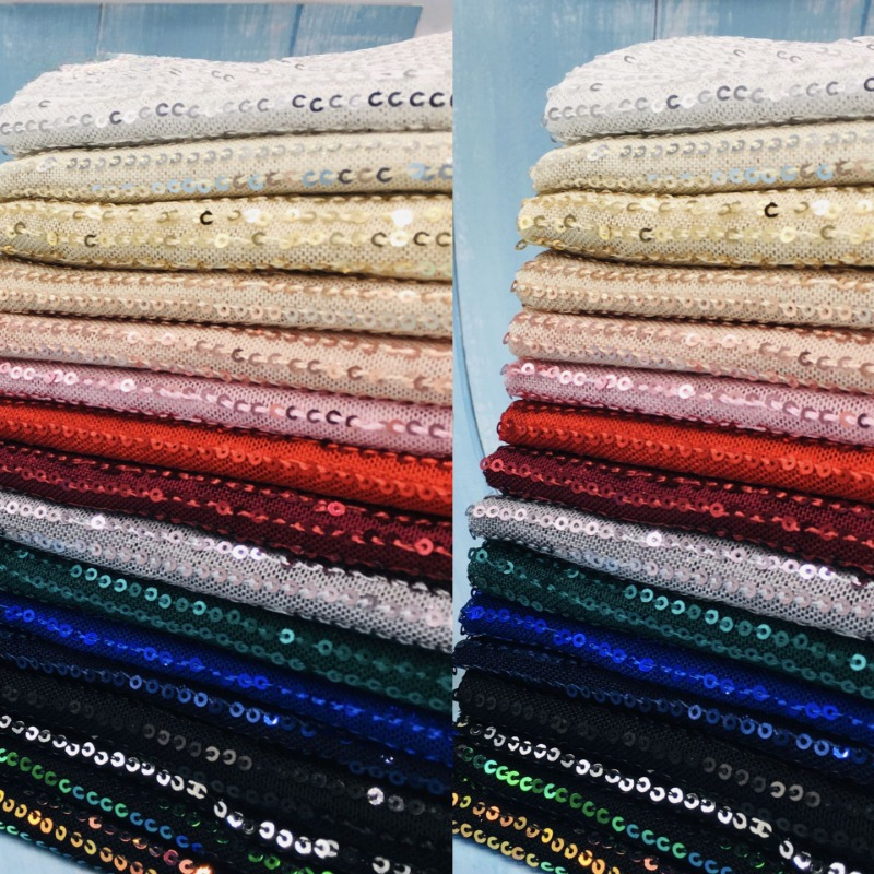 3mm elastische mesh pailletten - Crystal Mesh Fabric recensie en prijs