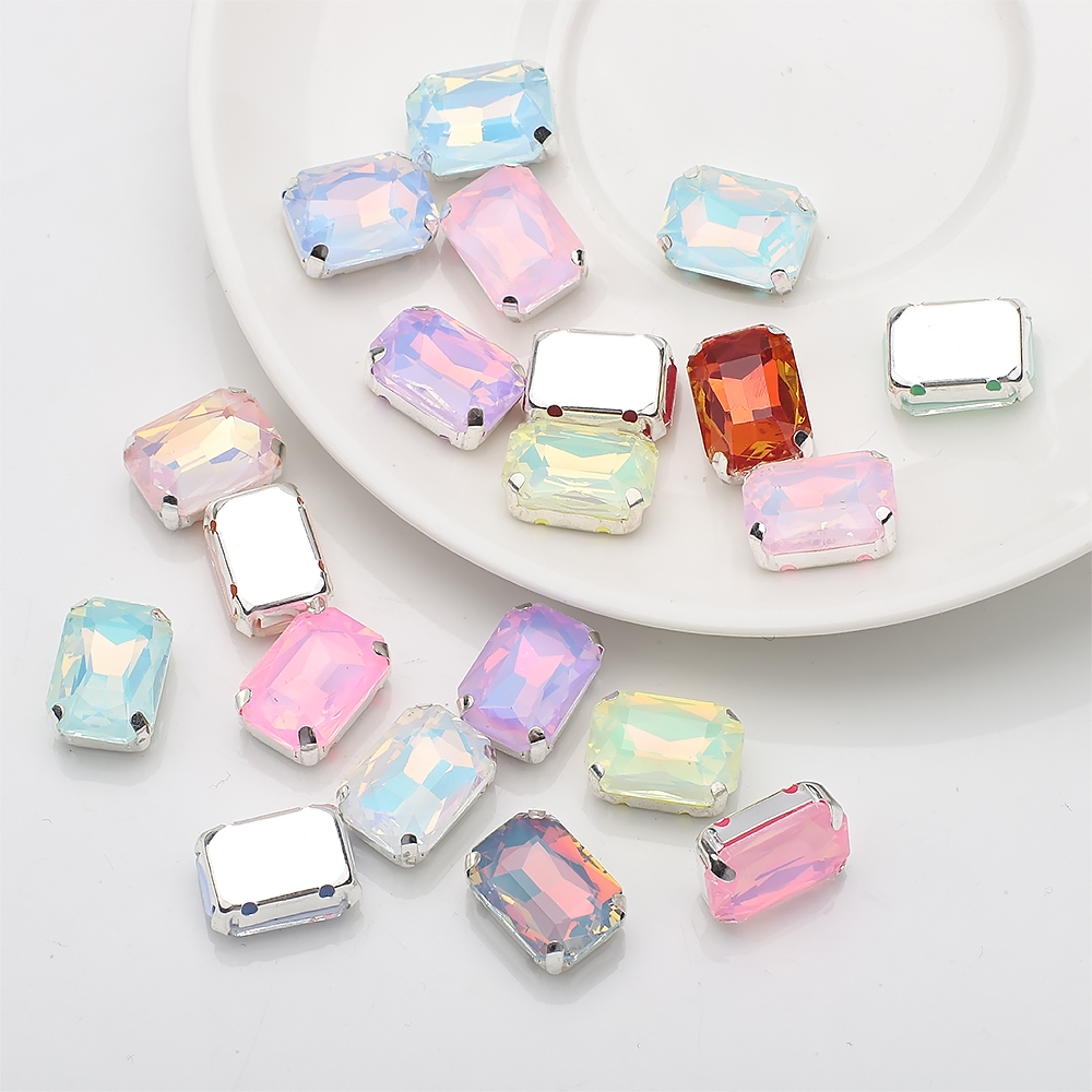 10 stuks 10x14mm naai op stras - Sew On Rhinestone recensie en prijs