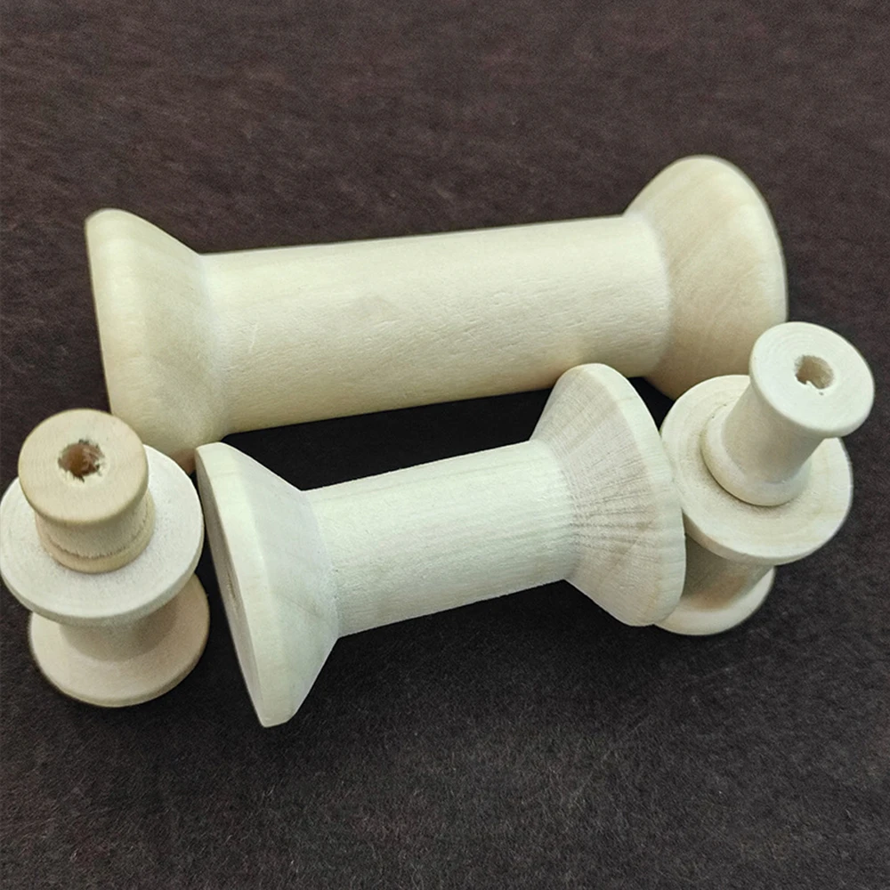 10/5 Stuks Mini Houten Klossen - Organza Ribbon Spool recensie en prijs