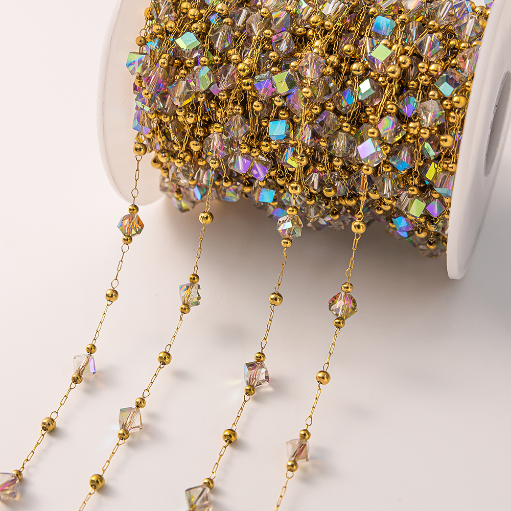 1 meter roestvrij staal onrege - Pearl Trim Chain recensie en prijs