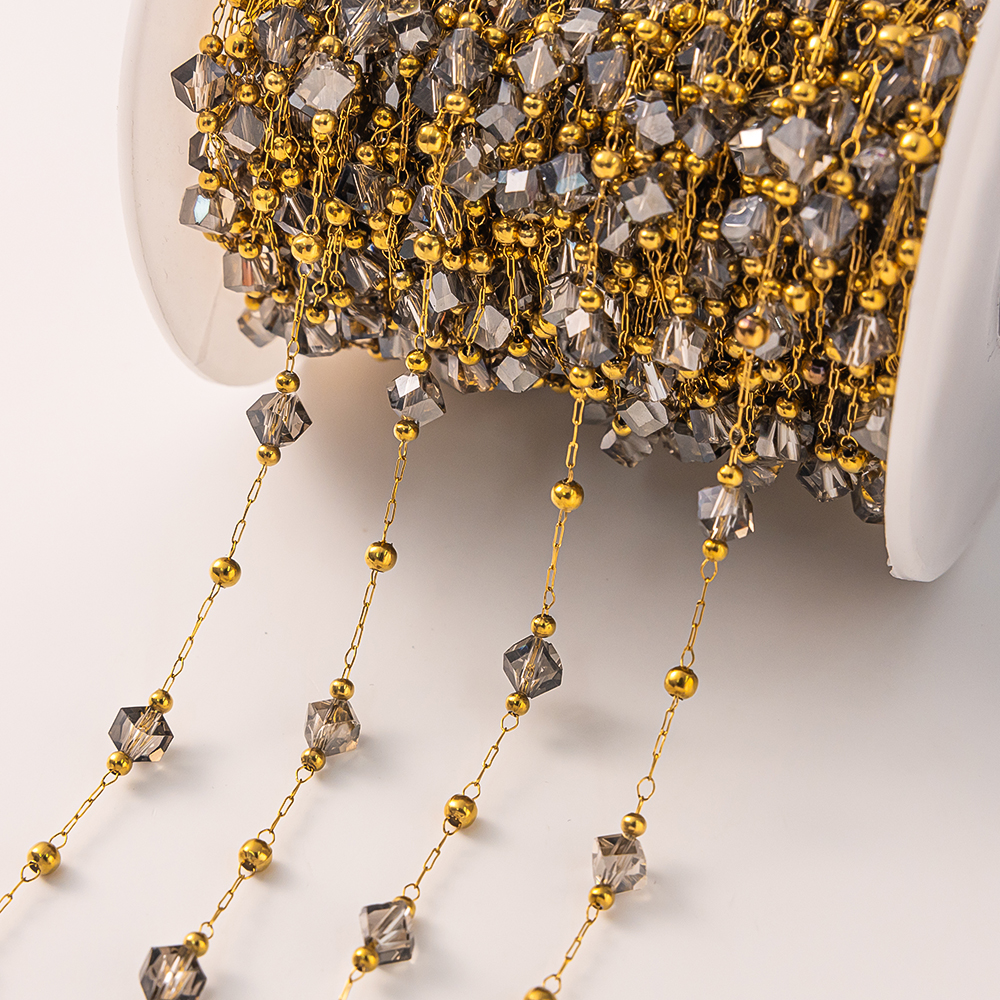 1 meter roestvrij staal onrege - Pearl Trim Chain recensie en prijs