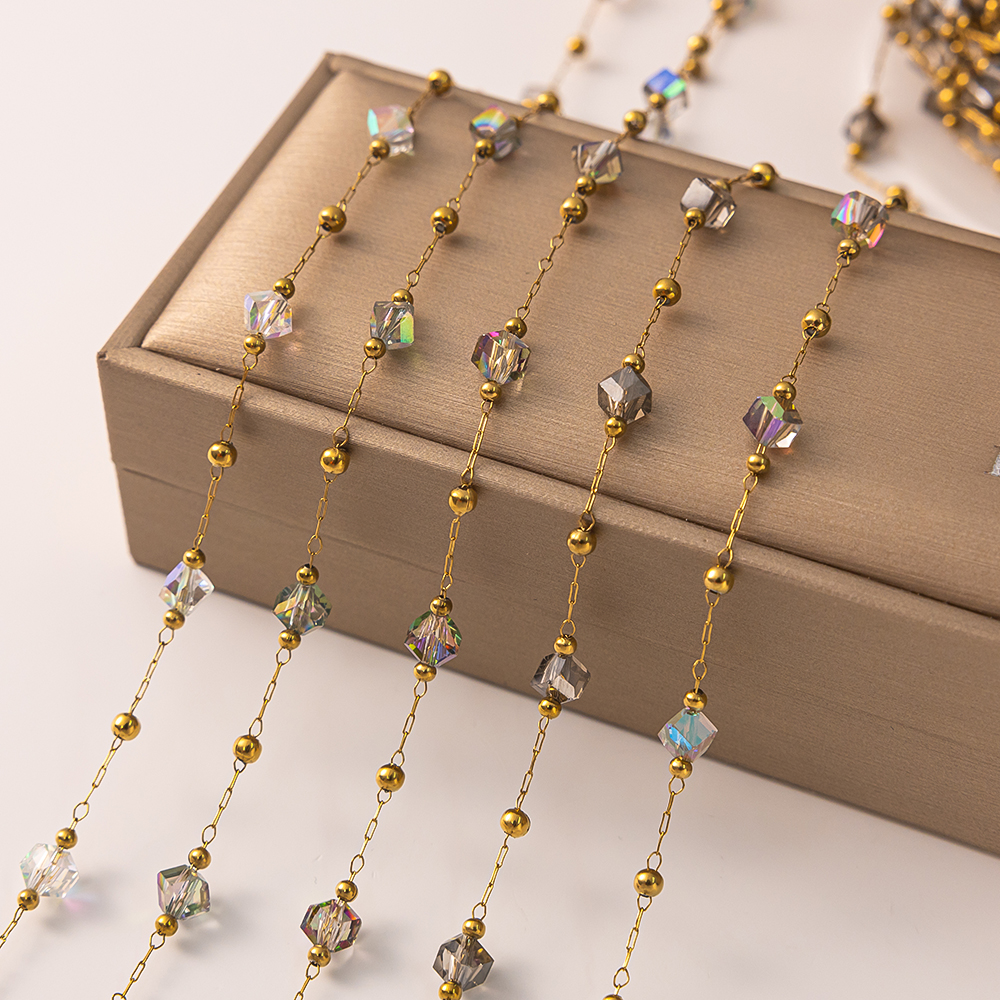 1 meter roestvrij staal onrege - Pearl Trim Chain recensie en prijs