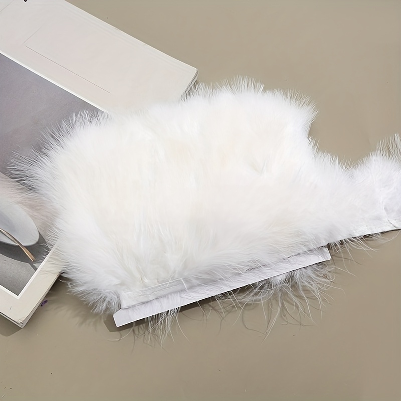 Pluizige kalkoenveren trim fra - Feather Trim Marabou recensie en prijs