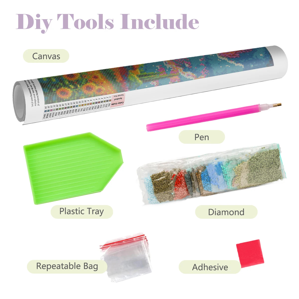 Dier Kat Maan Diamant Schilder - Embroidery Embellishments recensie en prijs