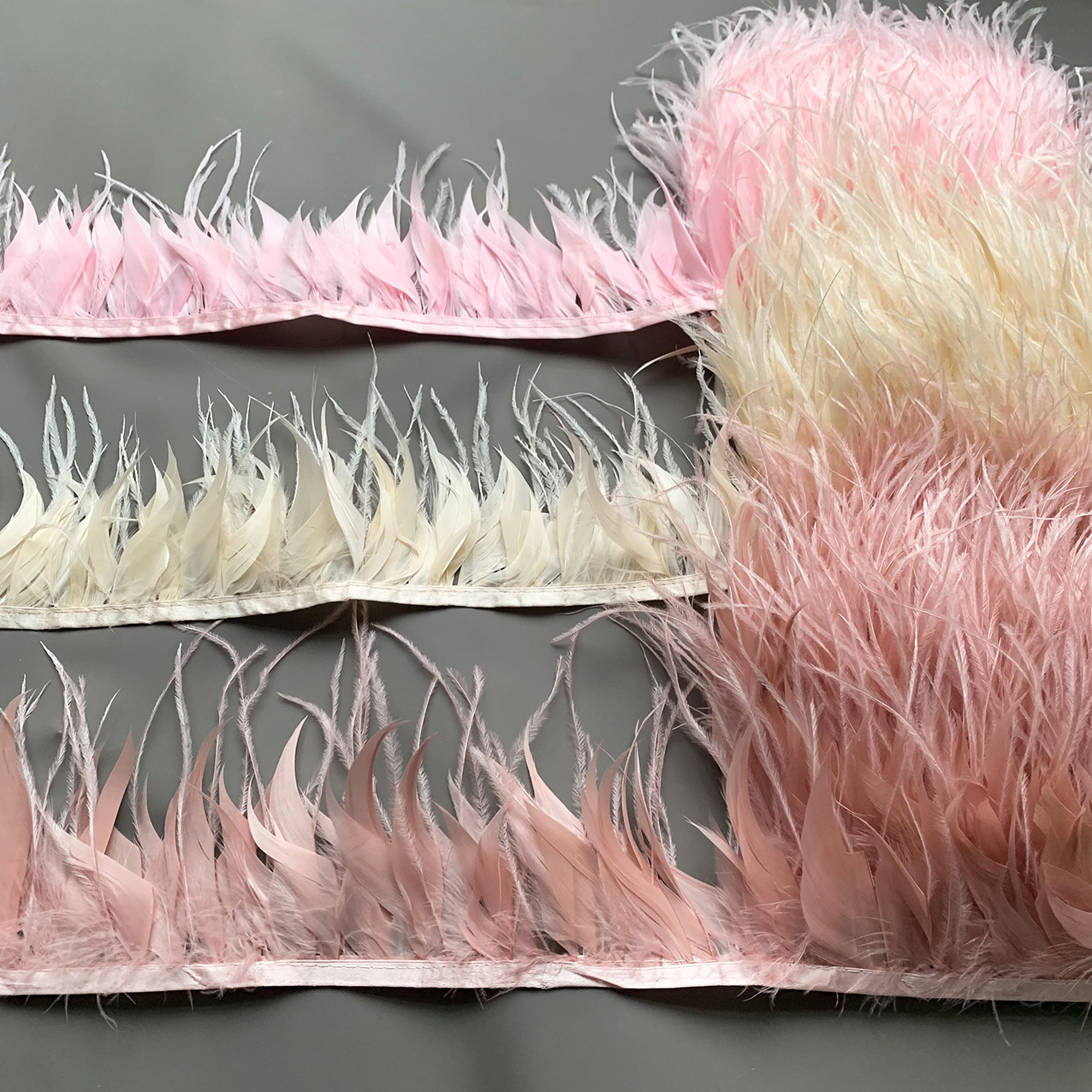 10M kleurrijk struisvogelveren - Fringe Ribbon Sewing recensie en prijs