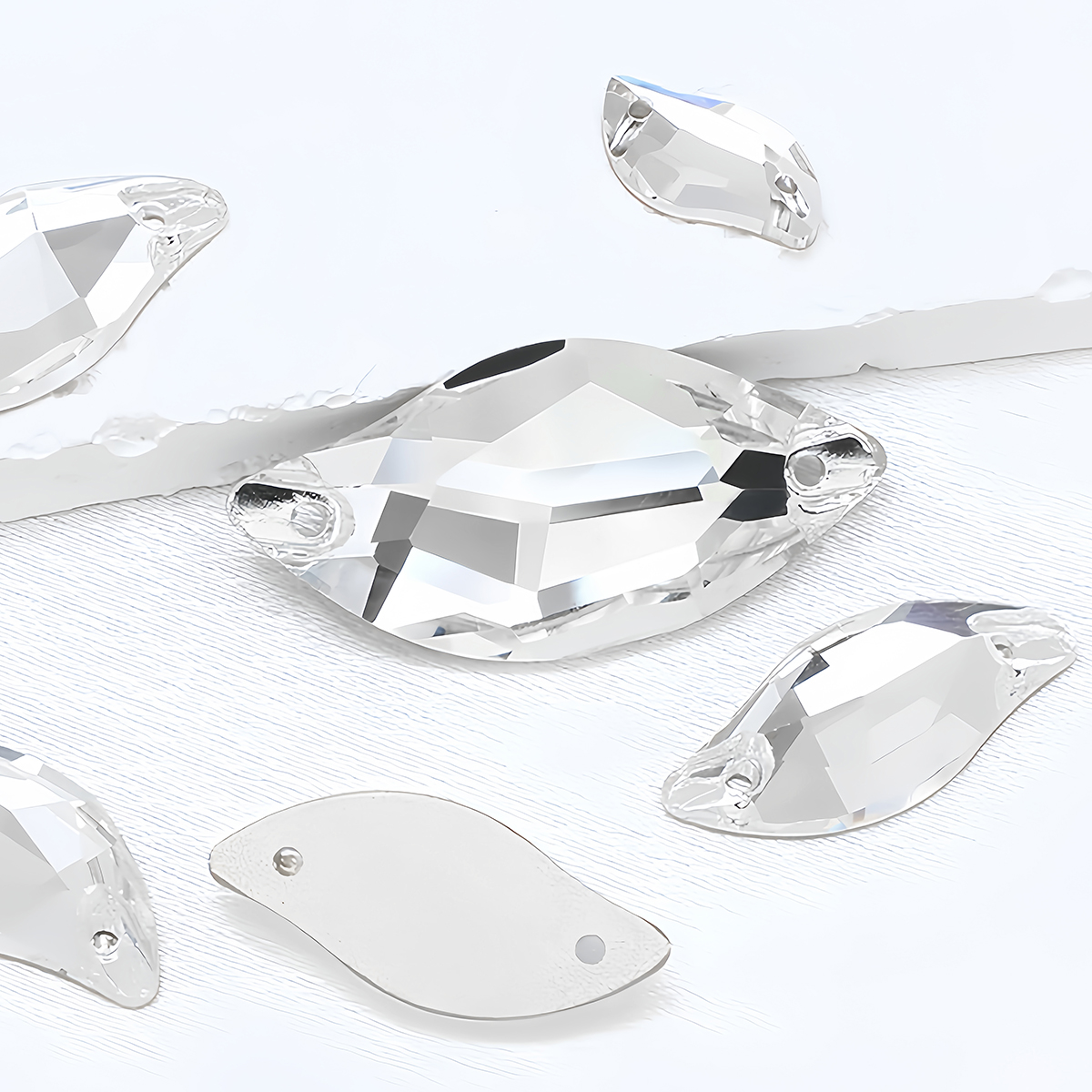S-vorm naai strass kristalglas - Sew On Rhinestone recensie en prijs