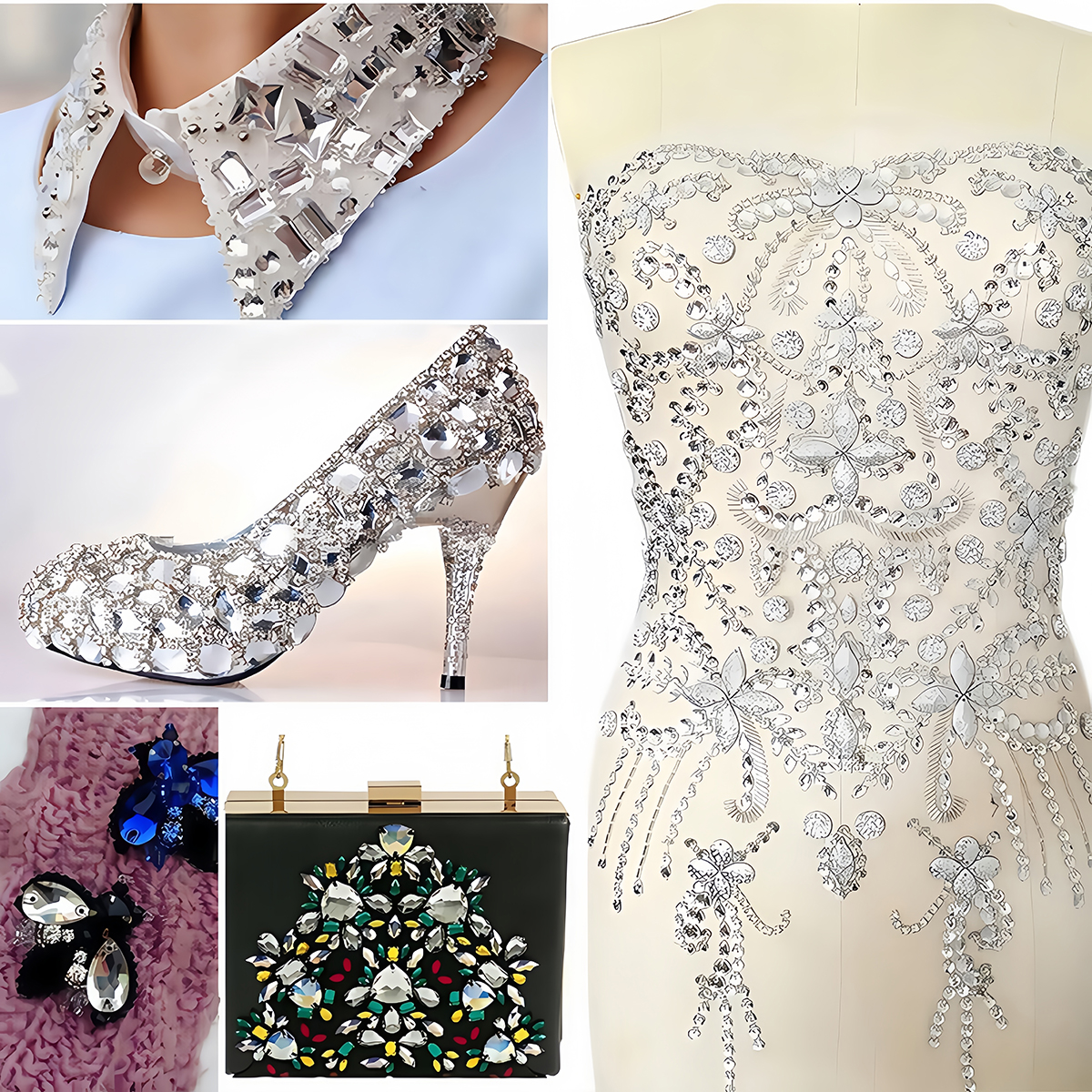 S-vorm naai strass kristalglas - Sew On Rhinestone recensie en prijs