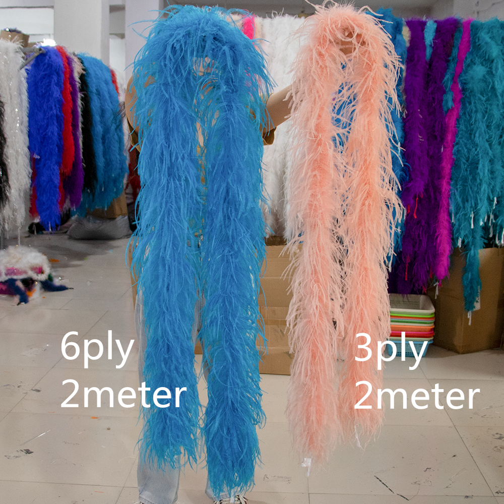 Natuurlijke struisvogelveren b - Feather Trim Marabou recensie en prijs