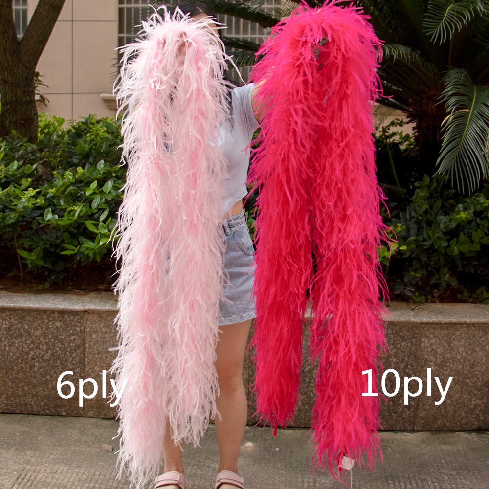 Natuurlijke struisvogelveren b - Feather Trim Marabou recensie en prijs