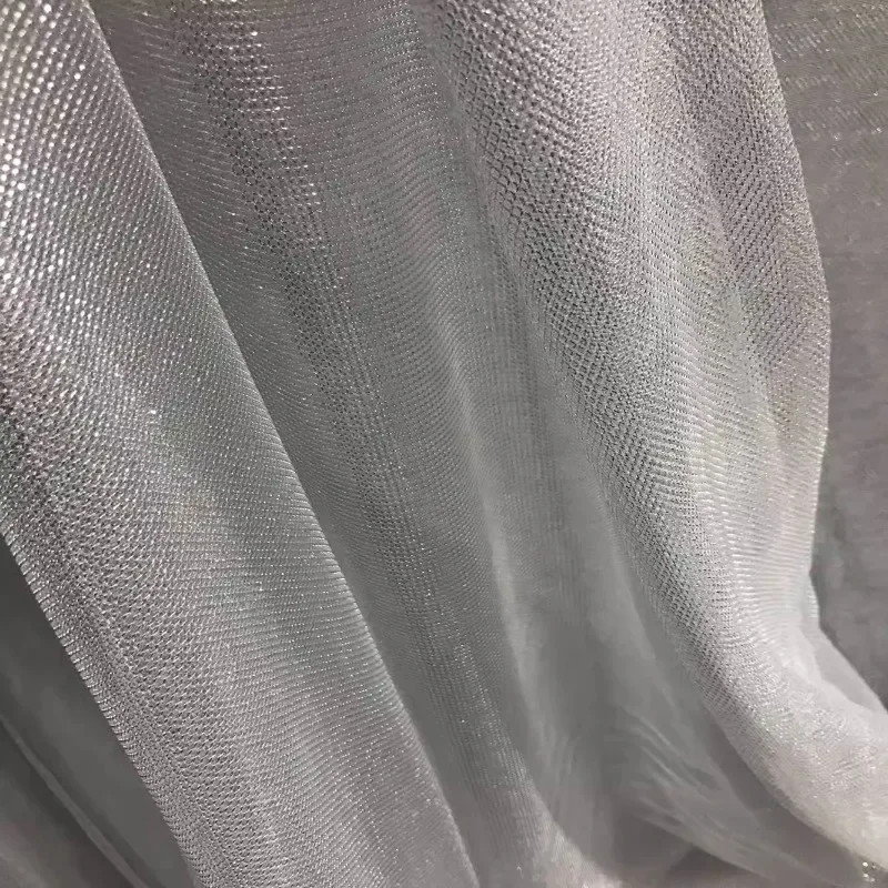 Mesh Elastische Stof Glanzend  - Crystal Mesh Fabric recensie en prijs