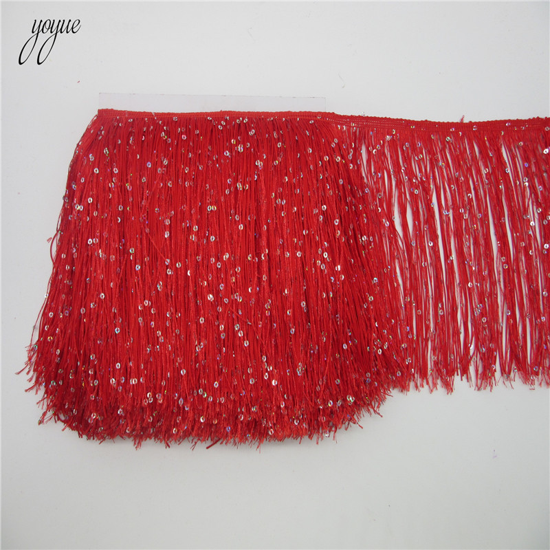 YOYUE 1Yard 20 CM Lange Polyes - Fringe Ribbon Sewing recensie en prijs