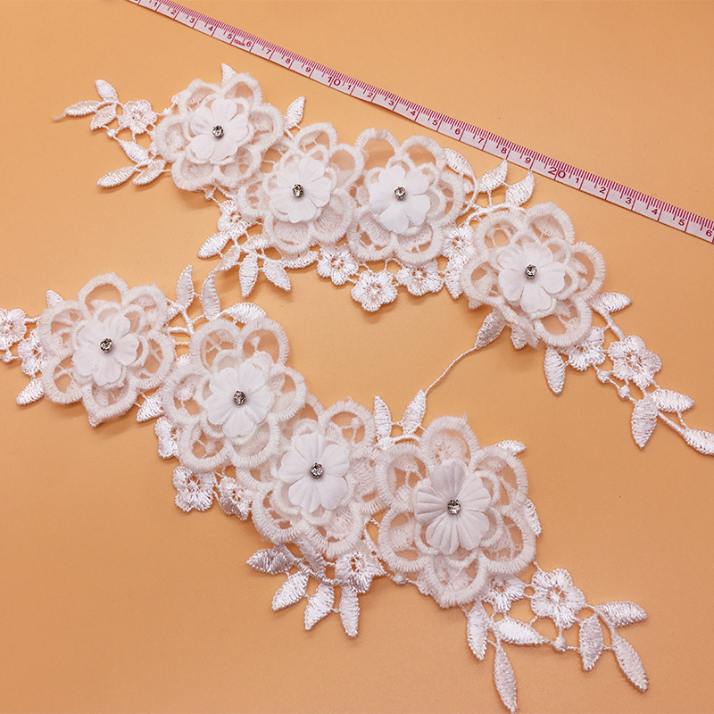 2 Paren/partij Mesh Modieuze K - Applique Patch Flower recensie en prijs