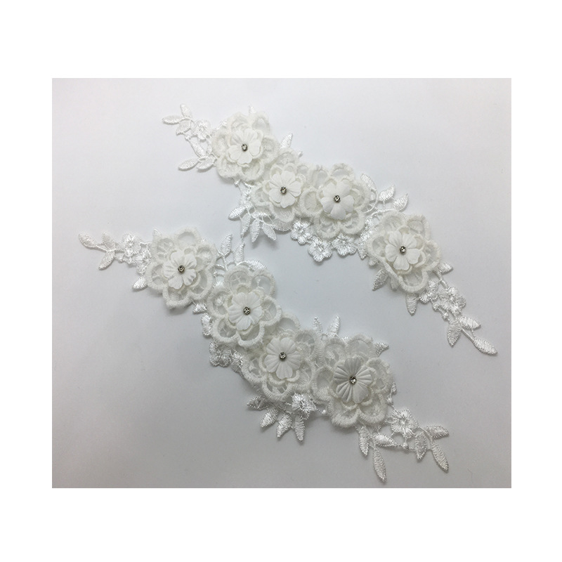 2 Paren/partij Mesh Modieuze K - Applique Patch Flower recensie en prijs