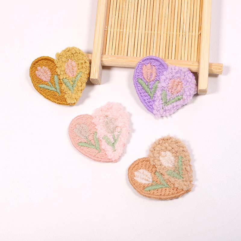 10 Stuks Wol Pluche Liefde Blo - Applique Patch Flower recensie en prijs