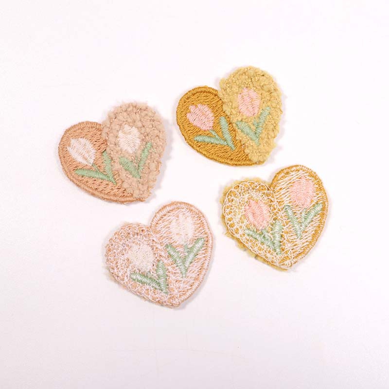 10 Stuks Wol Pluche Liefde Blo - Applique Patch Flower recensie en prijs