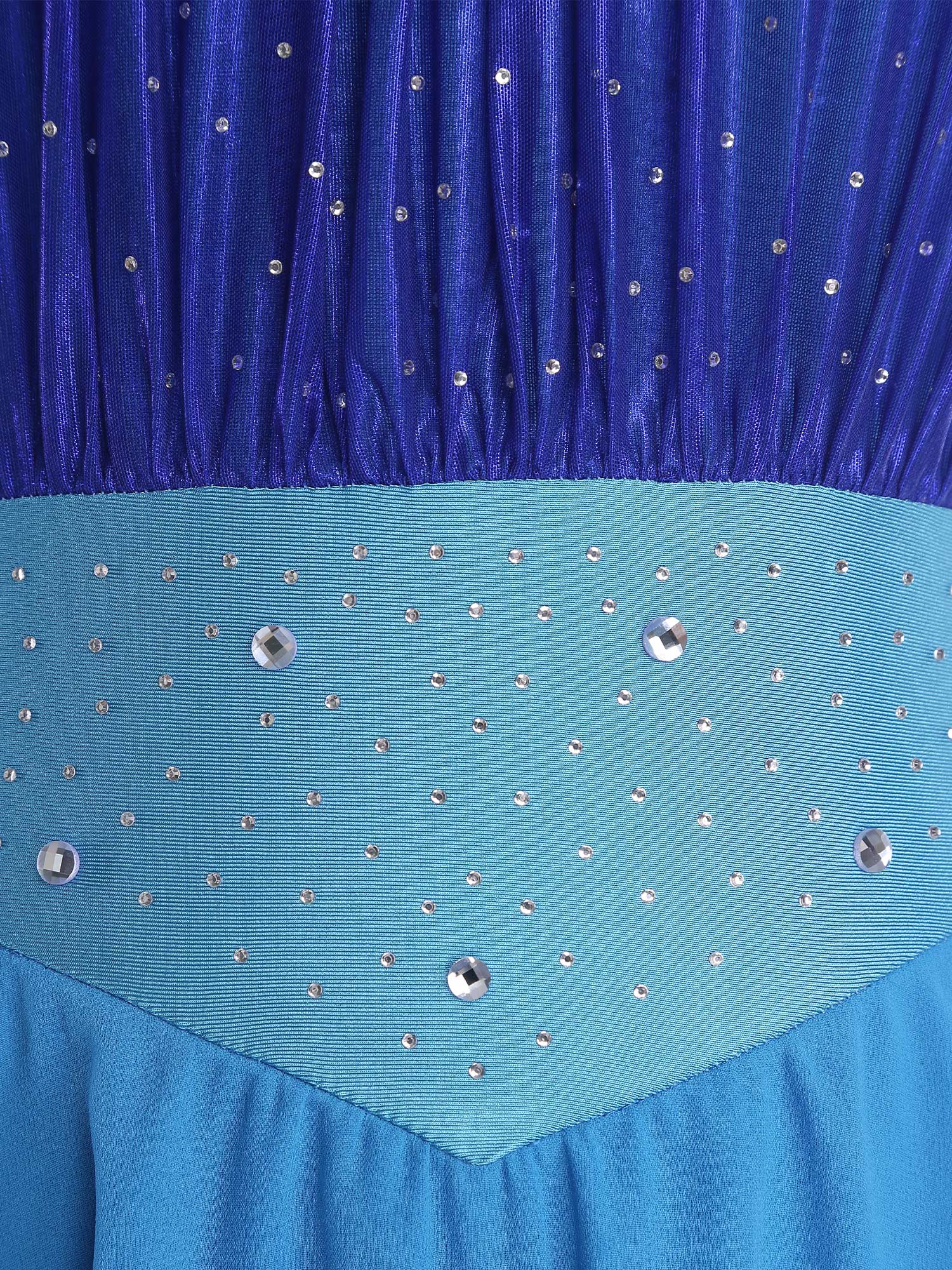 Vrouwen mouwloos glanzend stra - Rhinestone Banding Trim recensie en prijs