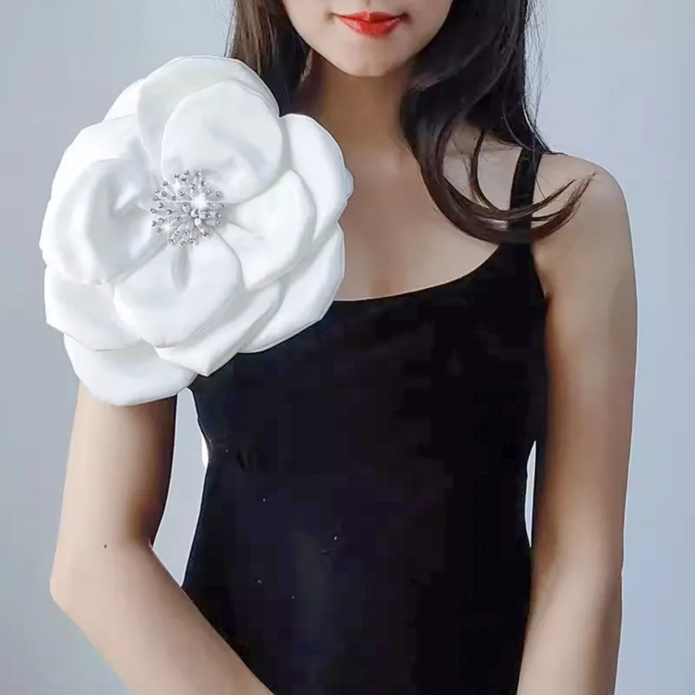 Nieuwe 29Cm 3d Grote Bloem Kan - Applique Patch Flower recensie en prijs