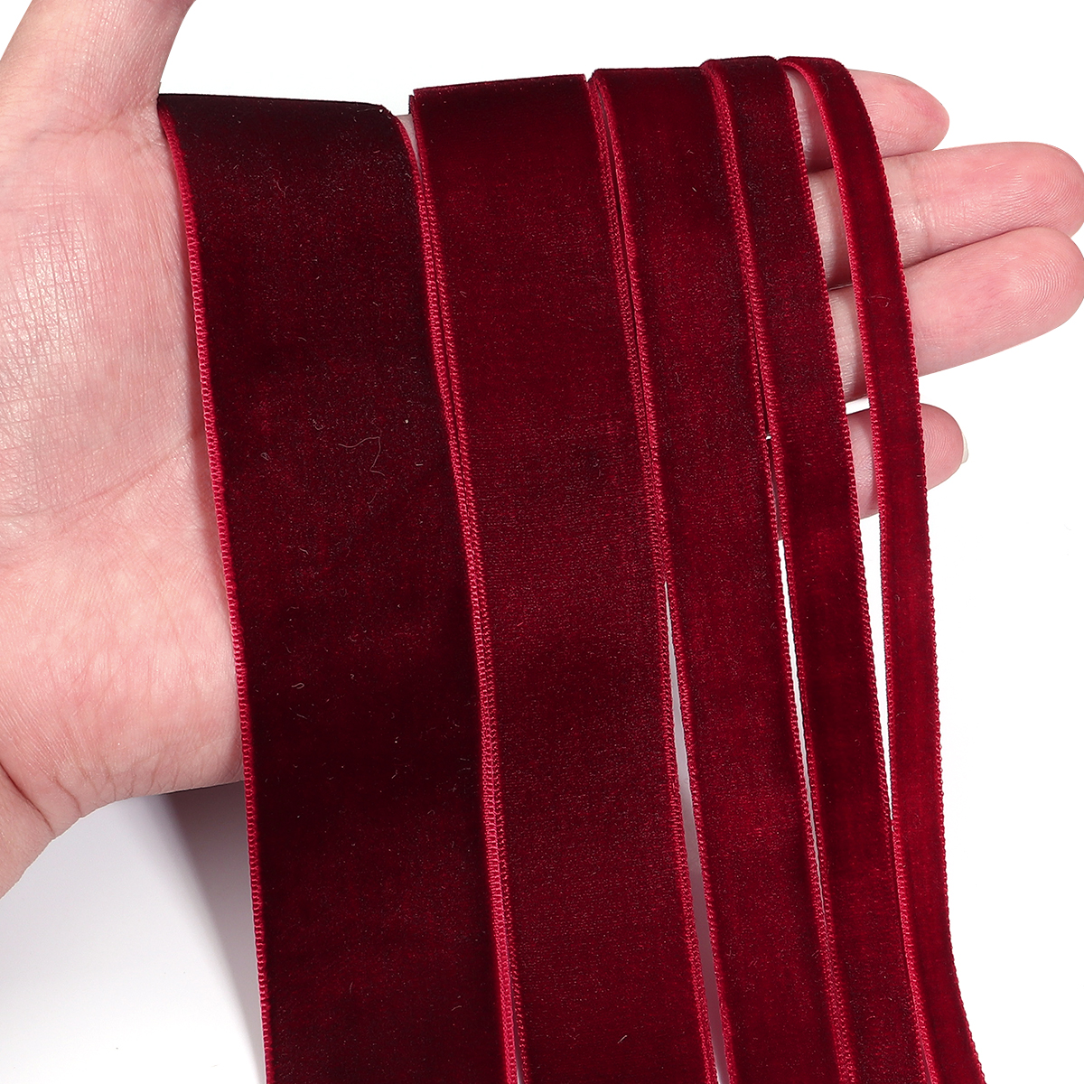 5-10 yards/roll Fluwelen Linte - Velvet Ribbon Roll recensie en prijs