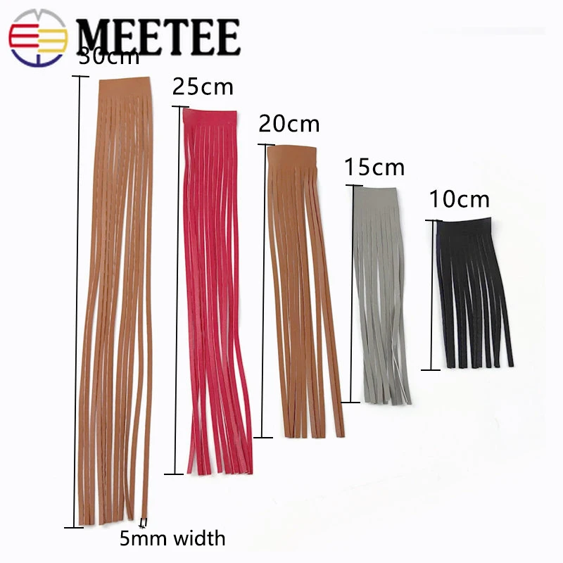 1Meter Meetee 10-30cmX5mm PU L - Fringe Ribbon Sewing recensie en prijs