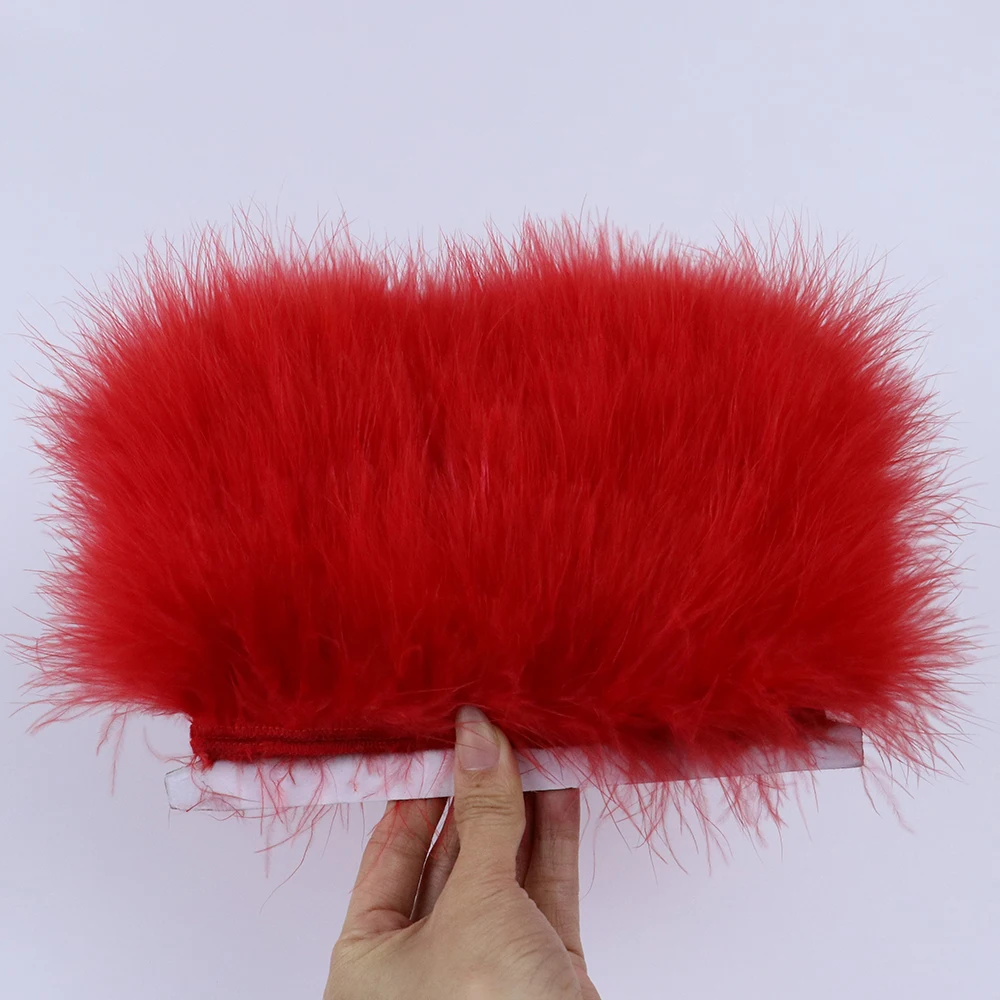 1Meter Zachte Kalkoenveren Tri - Feather Trim Marabou recensie en prijs
