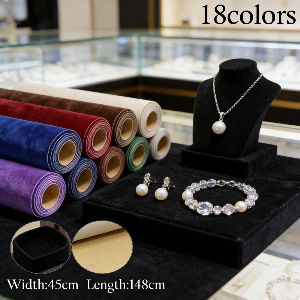 1 rol 45 x 148 cm zelfklevende - Velvet Ribbon Roll recensie en prijs