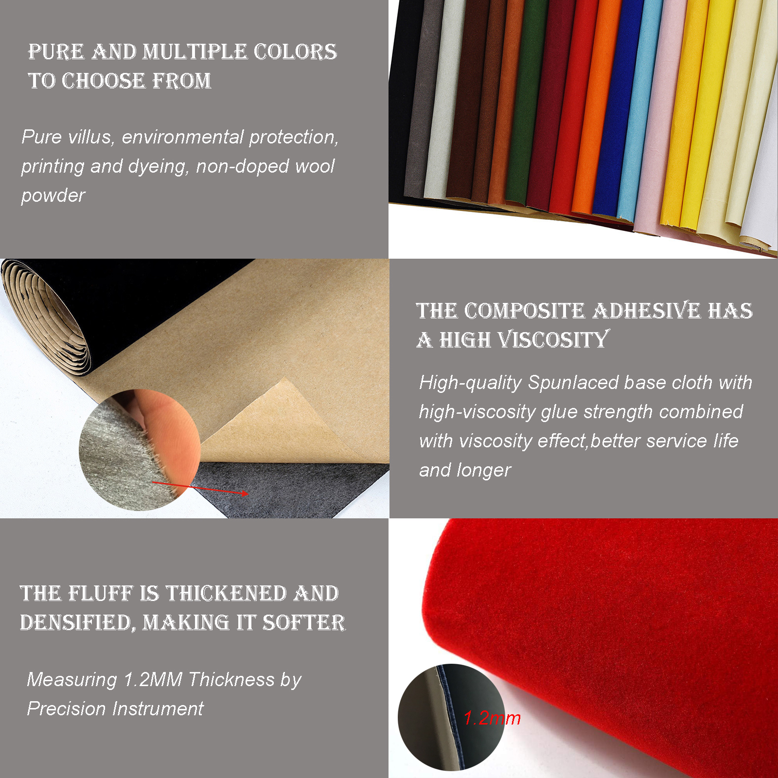 1 rol 45 x 148 cm zelfklevende - Velvet Ribbon Roll recensie en prijs