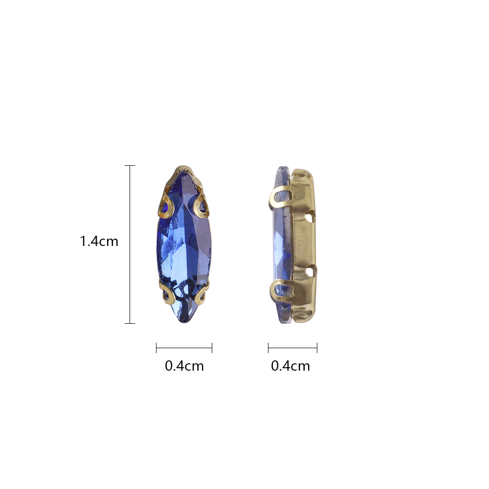 20 Stuks 4X15Mm Paard Oog Kris - Sew On Rhinestone recensie en prijs
