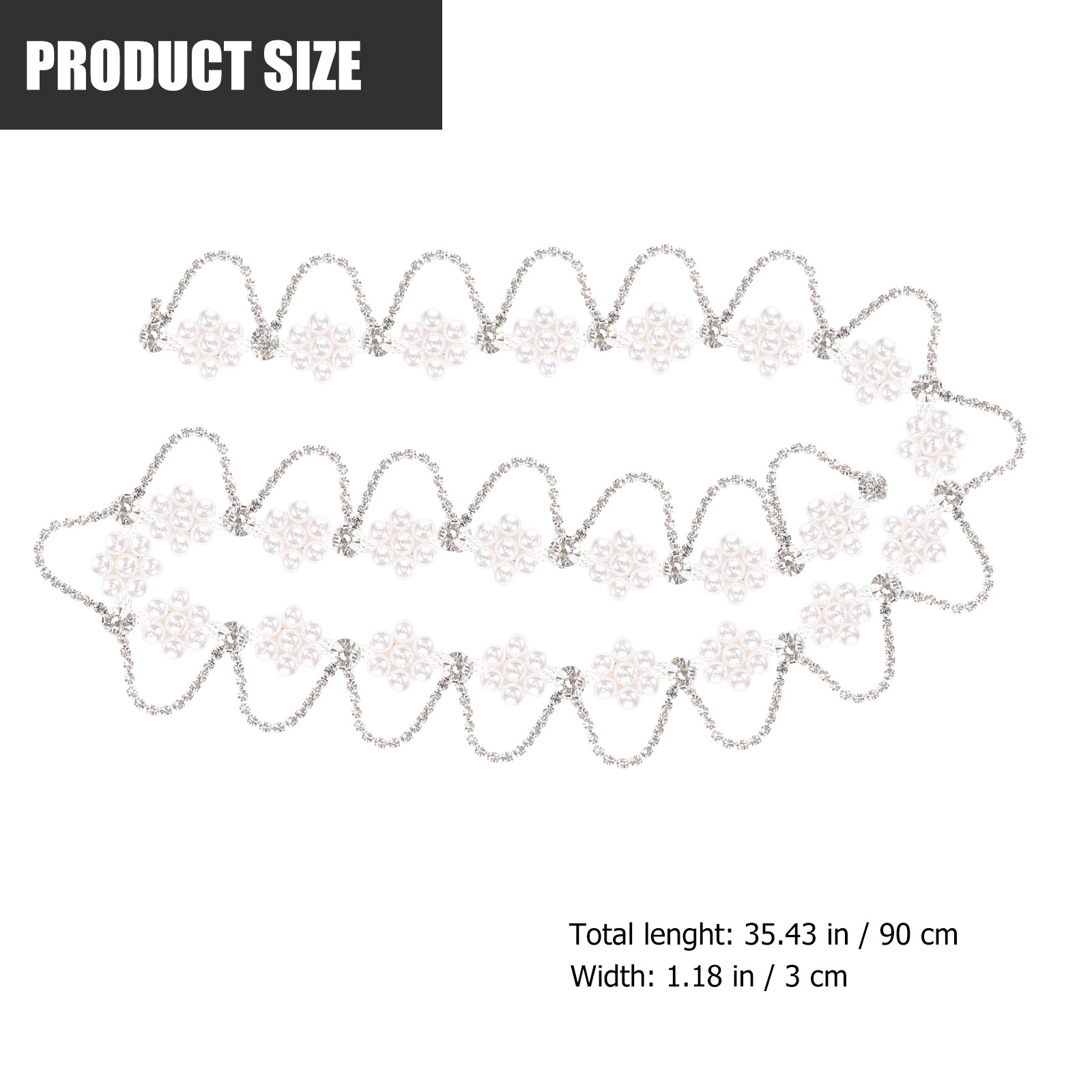 Rijnsten parelketting trim pre - Pearl Trim Chain recensie en prijs