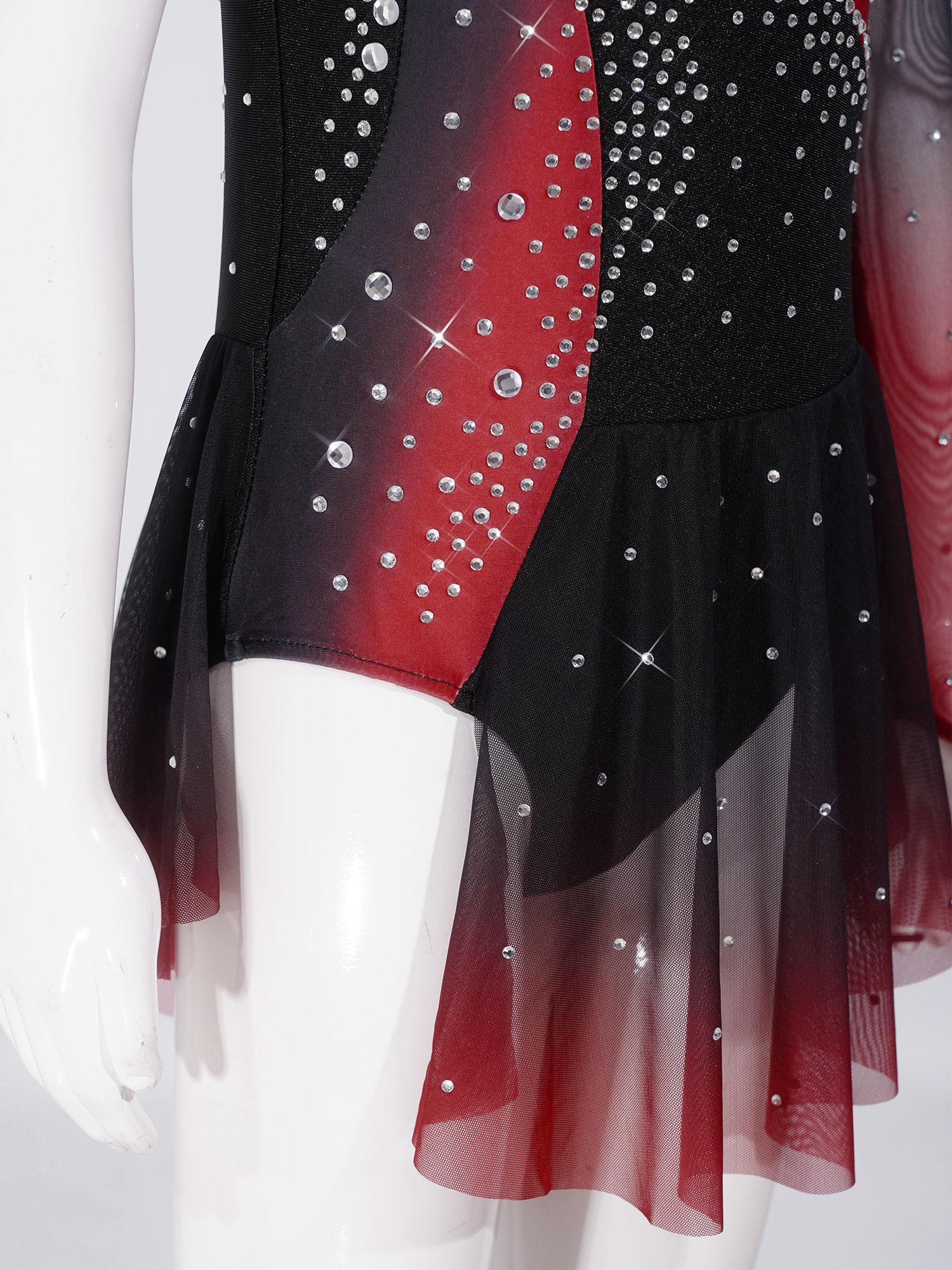 Kinderen Meisjes Lyrische Dans - Rhinestone Banding Trim recensie en prijs