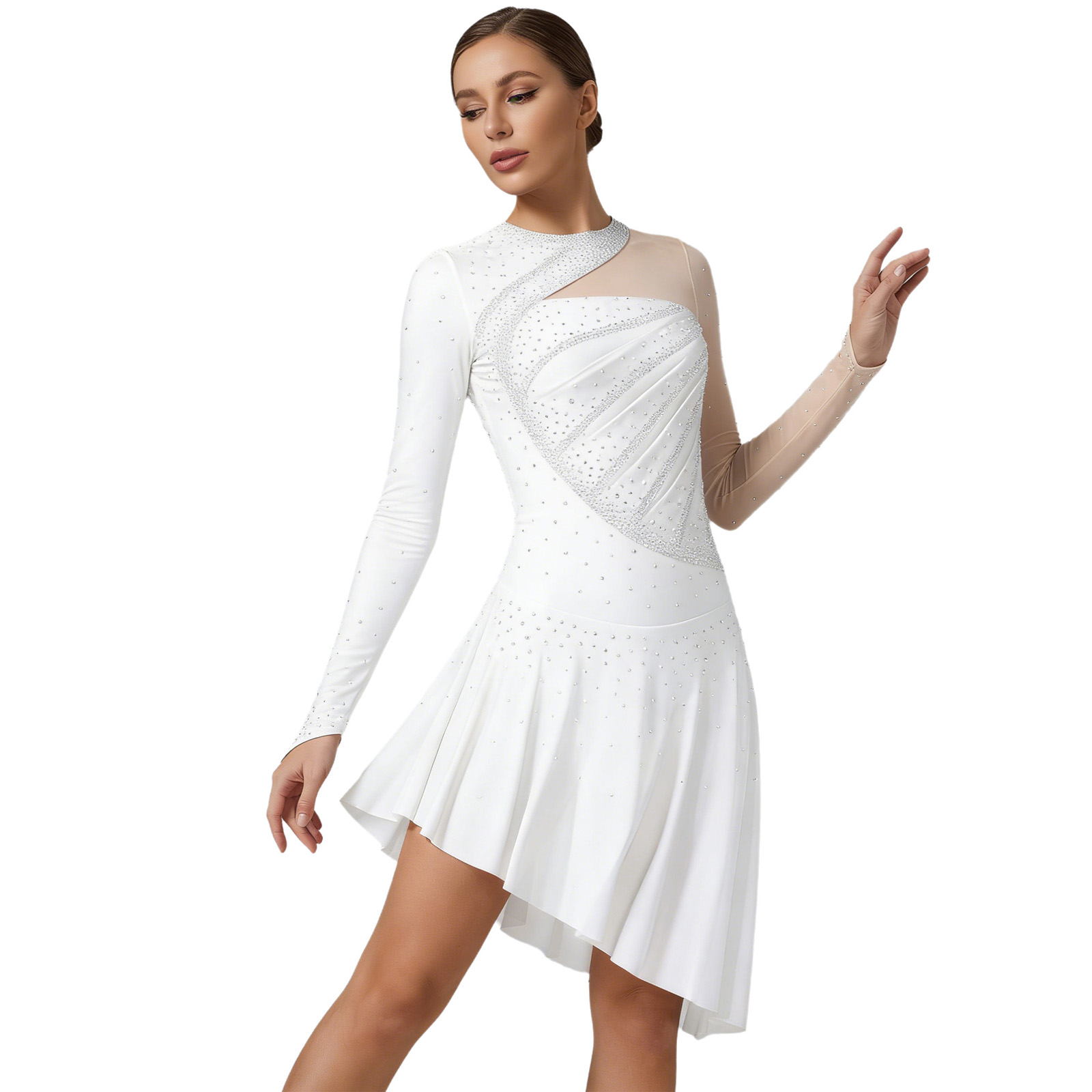 Vrouwen Ballet Lyrische Dans K - Rhinestone Banding Trim recensie en prijs