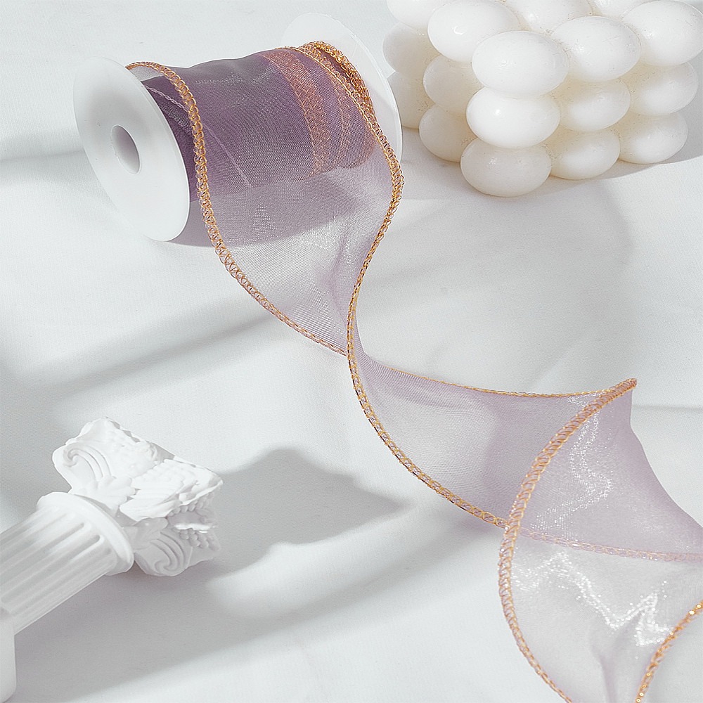 5 yards polyester organzabande - Organza Ribbon Spool recensie en prijs