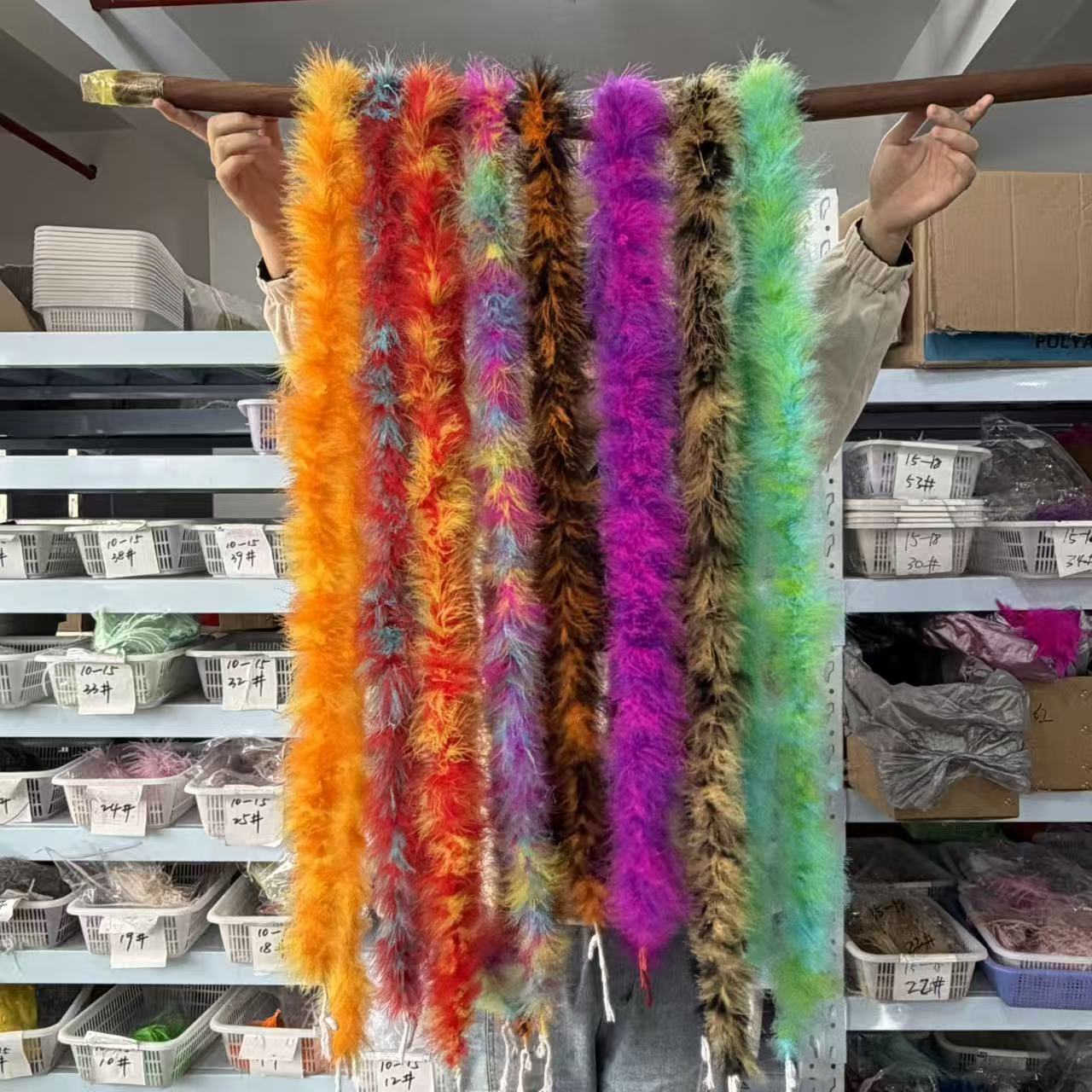Veelkleurige 2 meter Marabou F - Feather Trim Marabou recensie en prijs