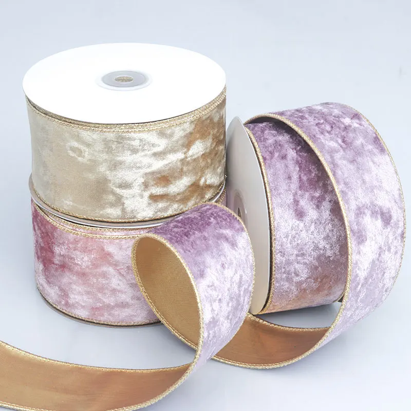 50MM Wired Edge Omkeerbaar Flu - Velvet Ribbon Roll recensie en prijs