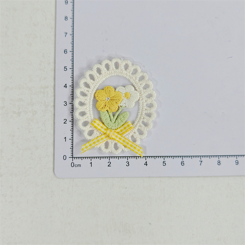10 STKS Nieuwe Lente Zomer Fri - Applique Patch Flower recensie en prijs