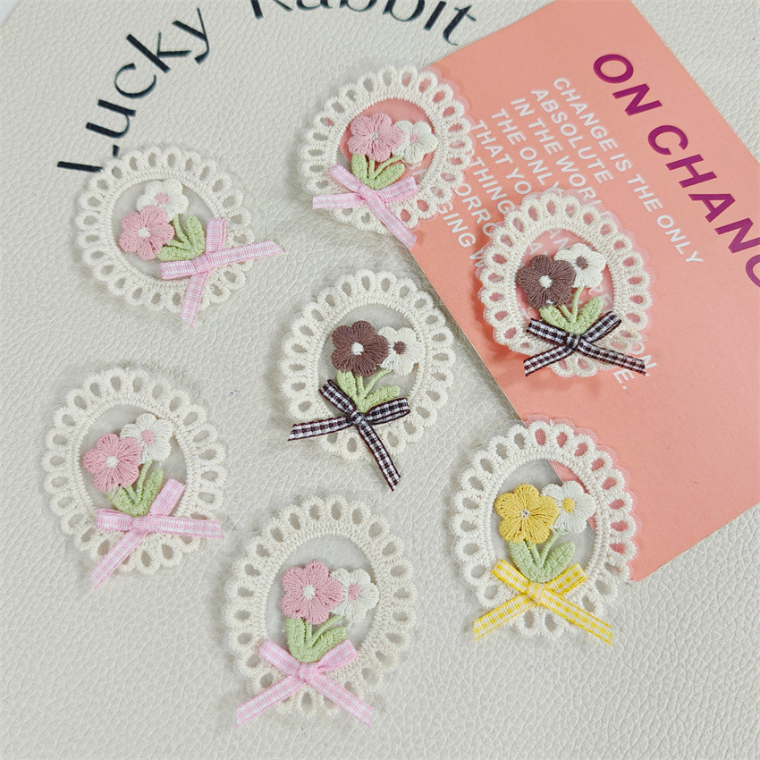 10 STKS Nieuwe Lente Zomer Fri - Applique Patch Flower recensie en prijs