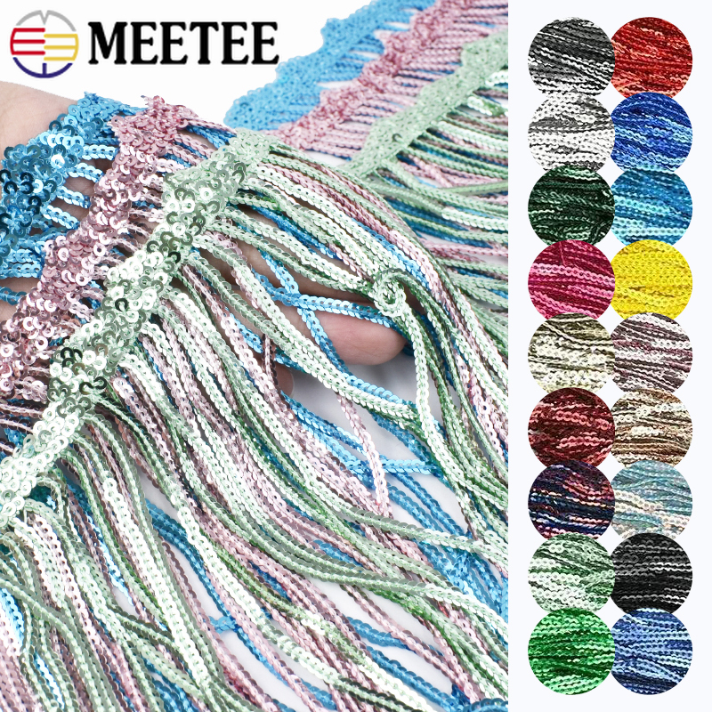1-5Yard 17cm Latin Dance Fring - Fringe Ribbon Sewing recensie en prijs