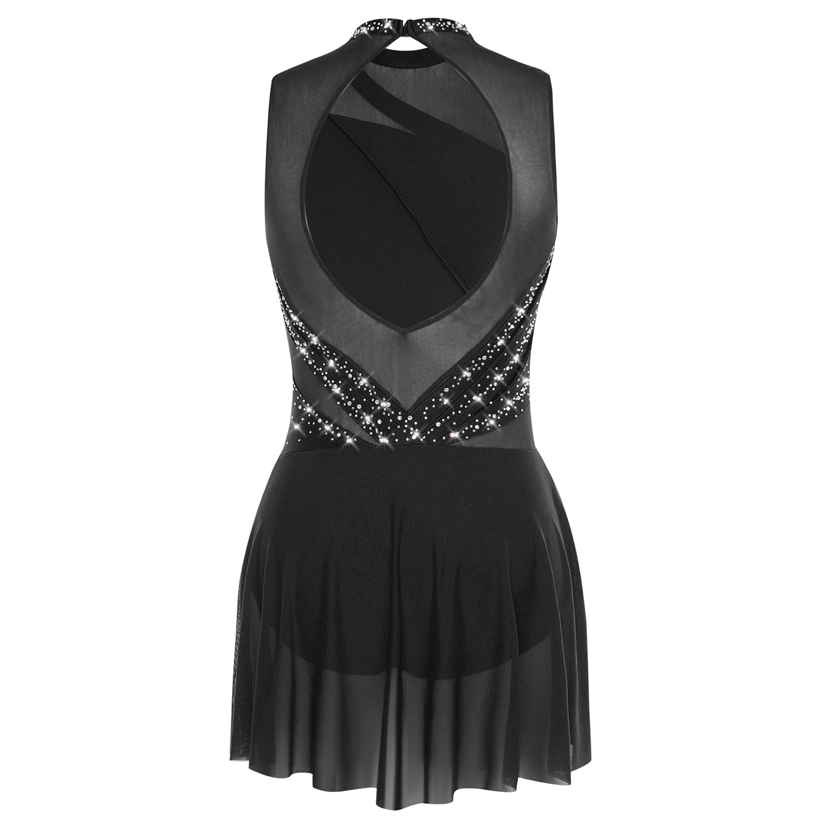 Rhinestone vrouwen backless ju - Rhinestone Banding Trim recensie en prijs